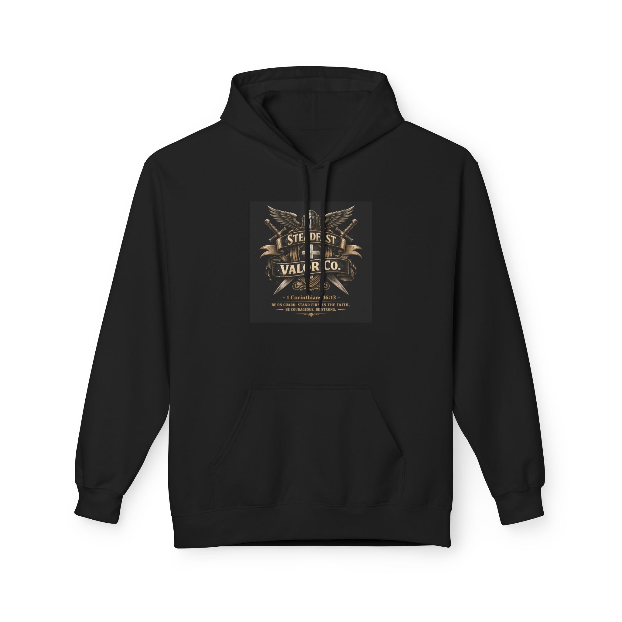 Christian Warrior Hoodie — "Stand Firm" Ephesians 6:12 Inspirational Gospel Hoodie