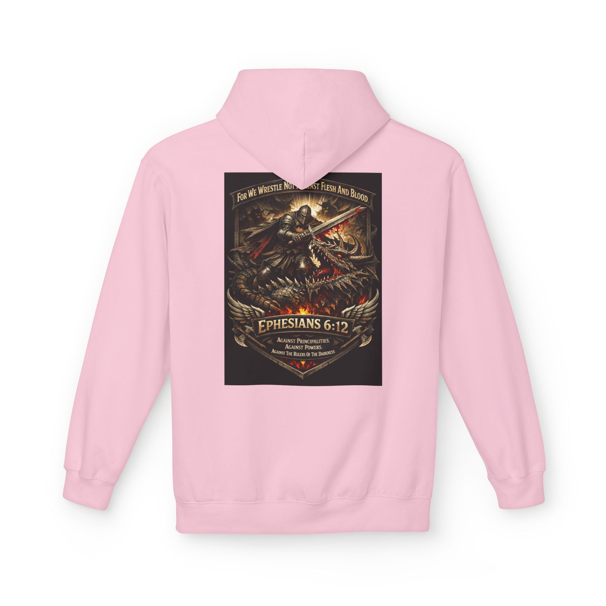 Christian Warrior Hoodie — "Stand Firm" Ephesians 6:12 Inspirational Gospel Hoodie