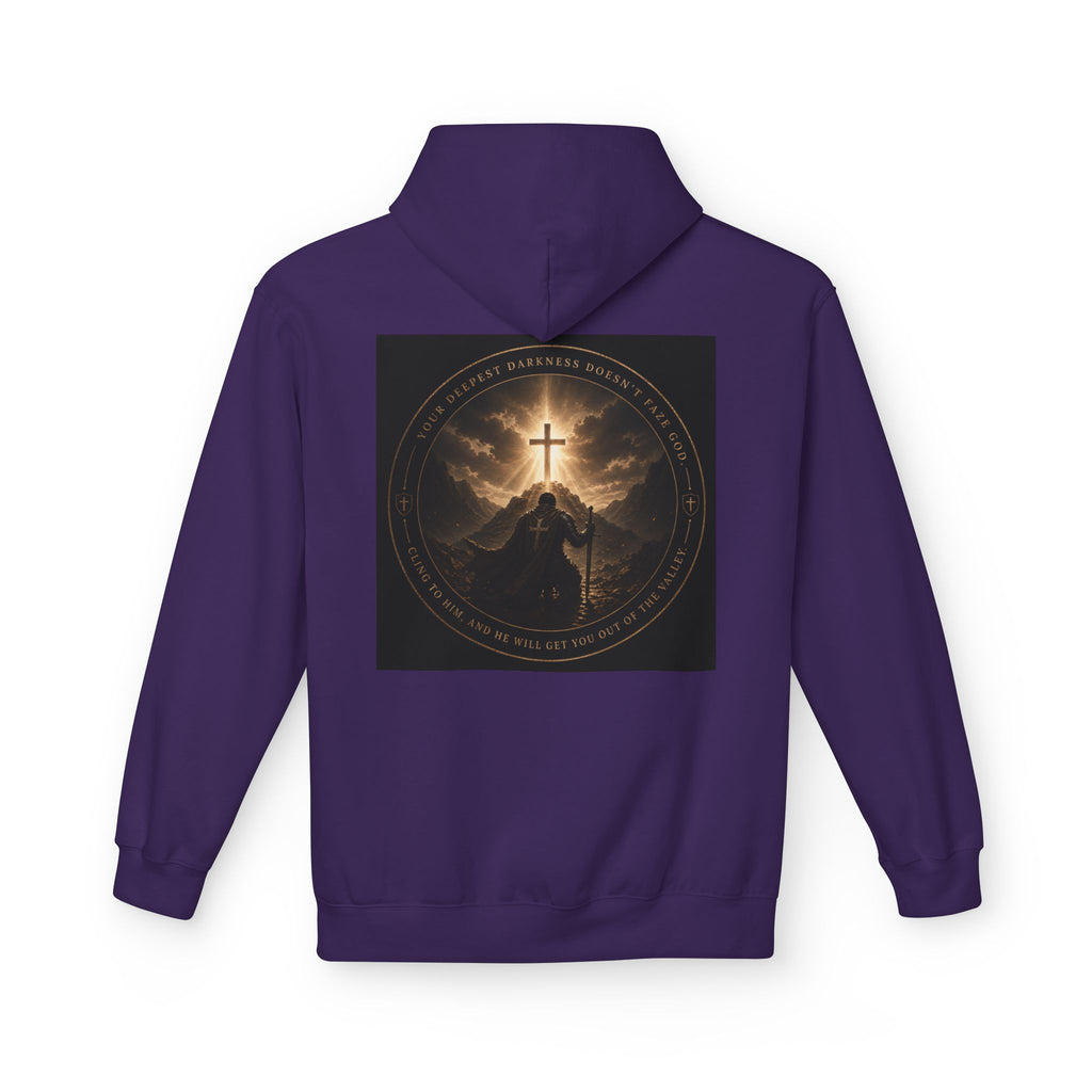 Christian Cross Hoodie — 'Stand by the Word' Inspirational Faith Sweatshirt