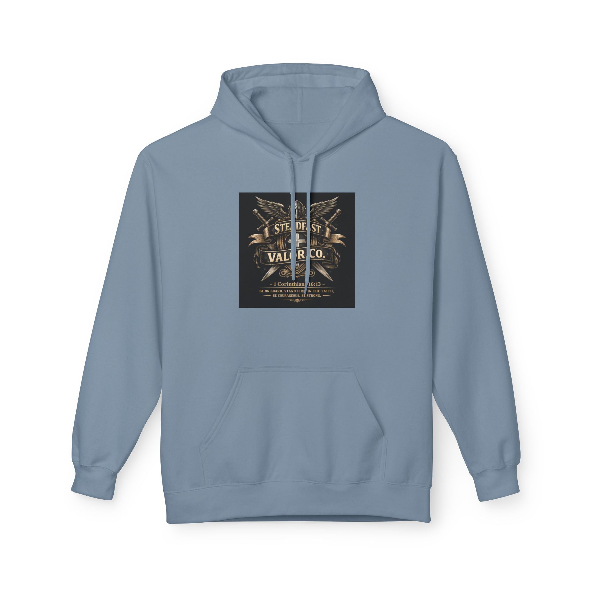 Christian Warrior Hoodie — "Stand Firm" Ephesians 6:12 Inspirational Gospel Hoodie