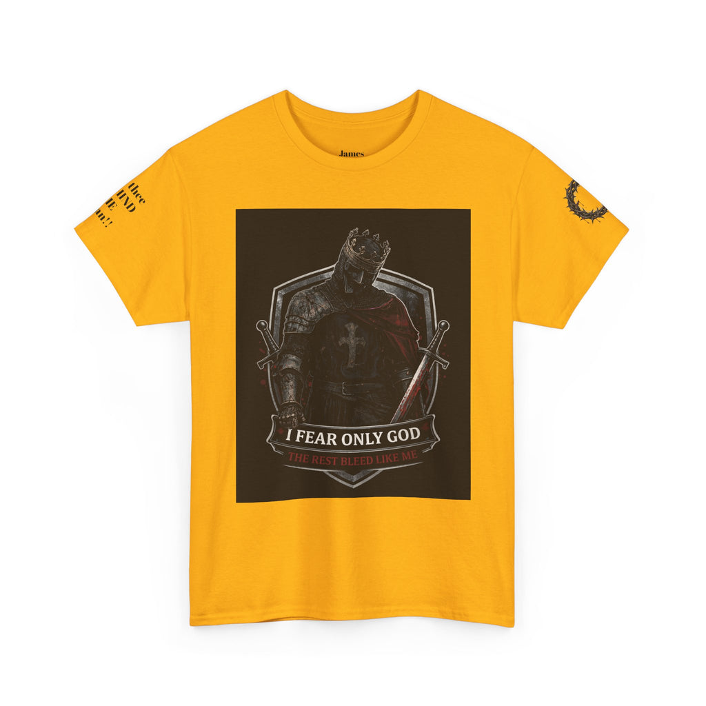 Fear Only God T-Shirt — Steadfast Valor Co. Knight Graphic Tee