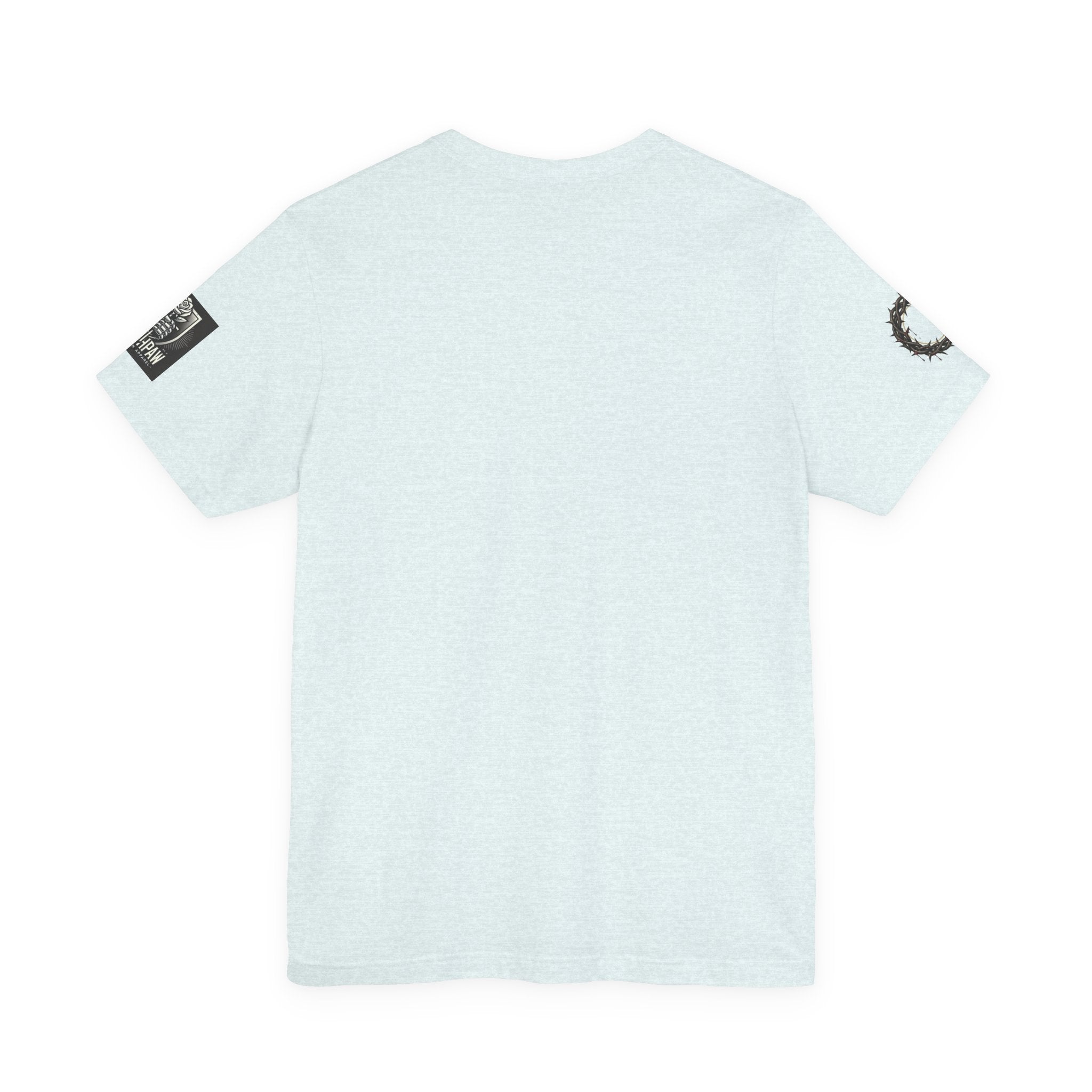 Do Not Fear the Darkness Graphic Tee — 'James IV:VII' Hooded Figure Shirt