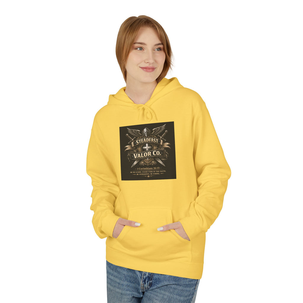 Christian Warrior Hoodie — "Stand Firm" Ephesians 6:12 Inspirational Gospel Hoodie