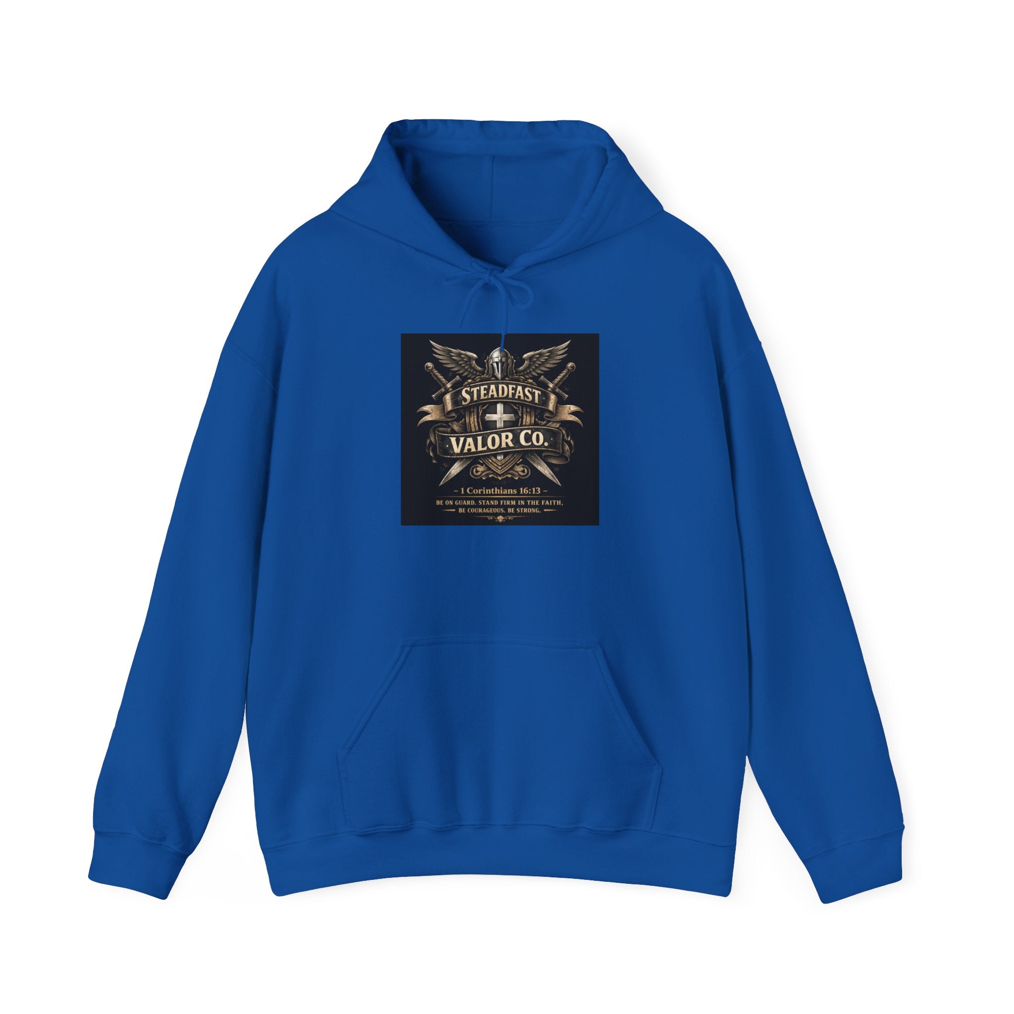 Steadfast Valor Co. Vintage Military Logo Hoodie
