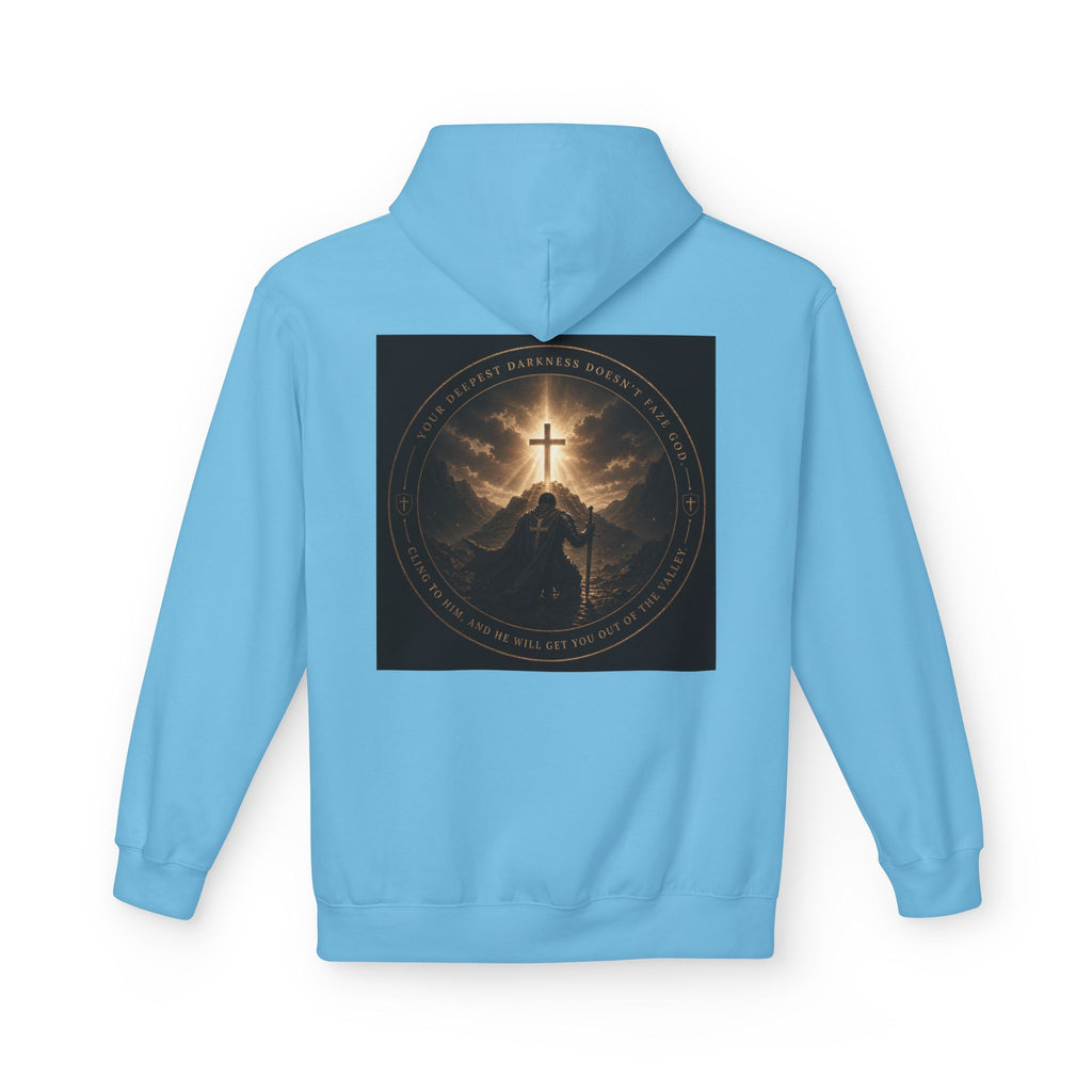 Christian Cross Hoodie — 'Stand by the Word' Inspirational Faith Sweatshirt