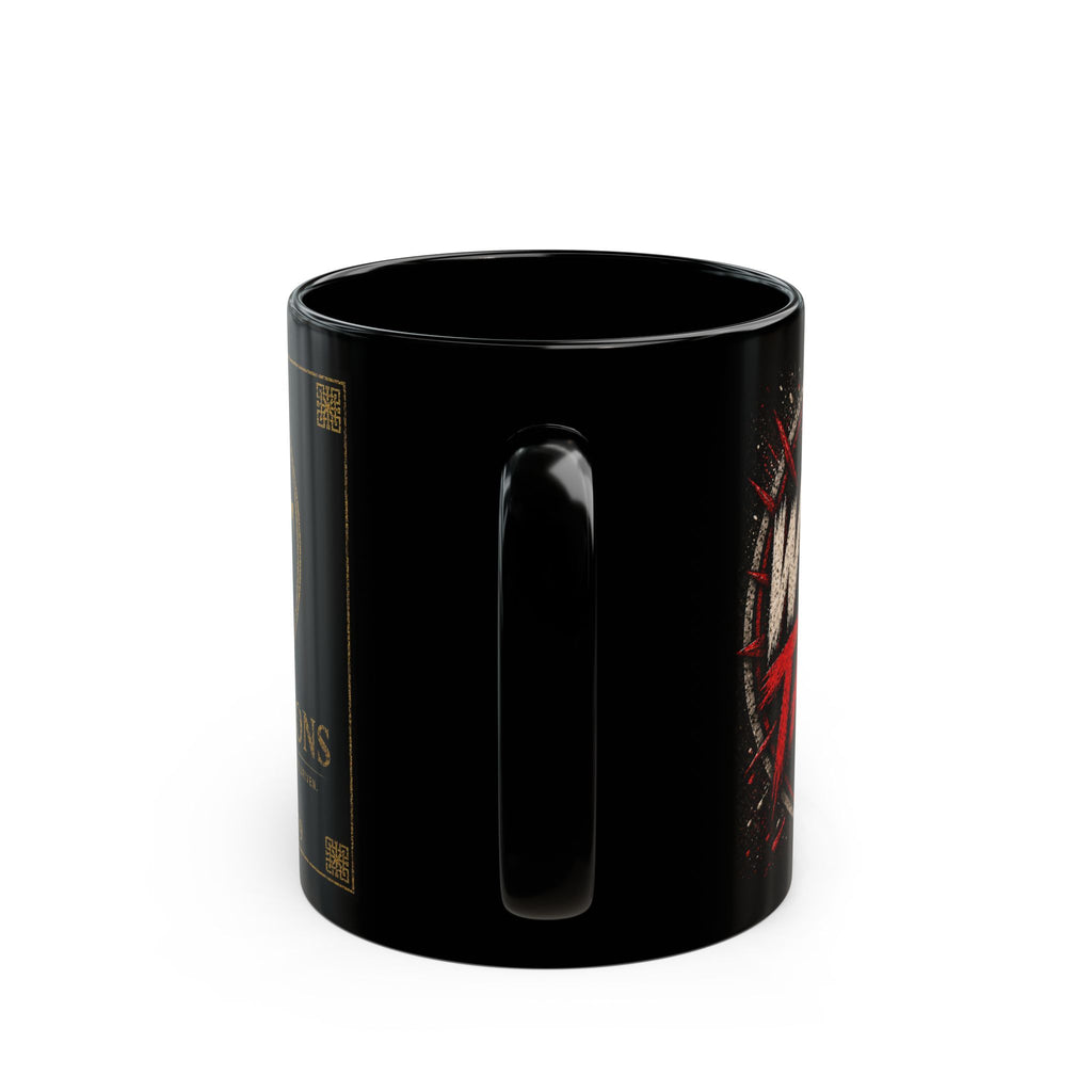 TNT Creations Black Logo Mug — 11oz/15oz Ceramic Coffee Cup